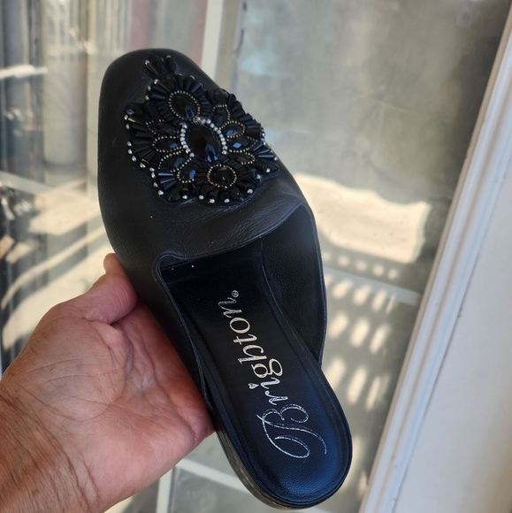 Brighton Prism Beaded Jeweled Mule‎ Shoes - Picture 3 of 6
